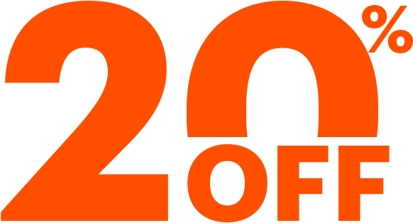 Special offer banner with promotional discount